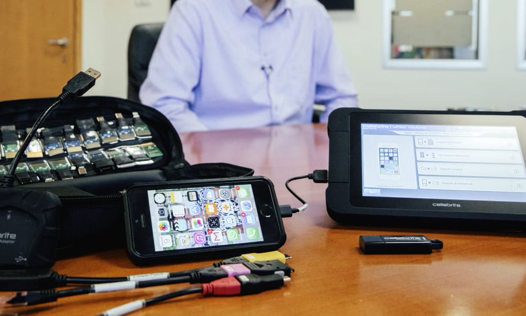Cellebrite iPhone forensics