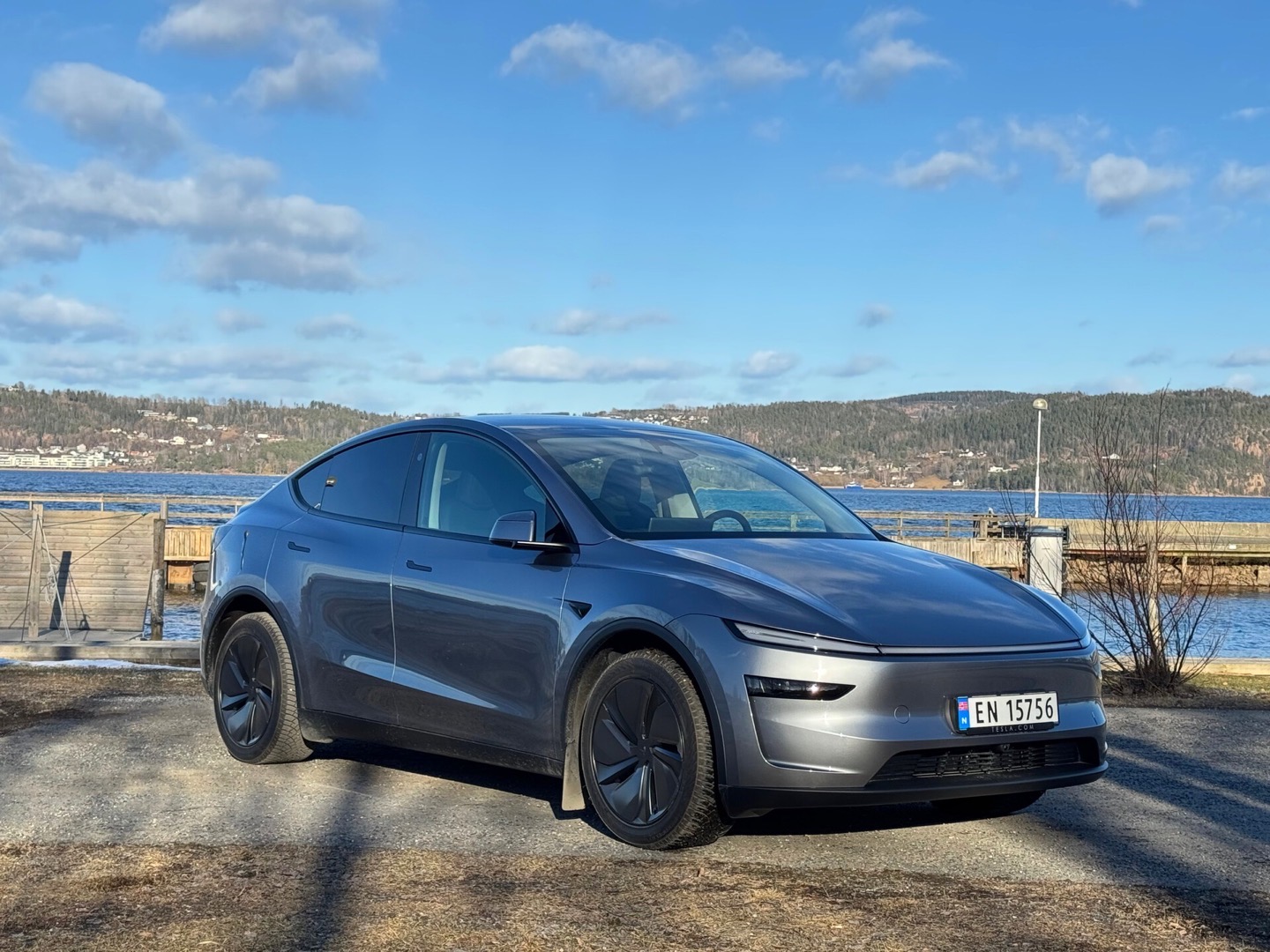 Tesla Model Y autonomous delivery