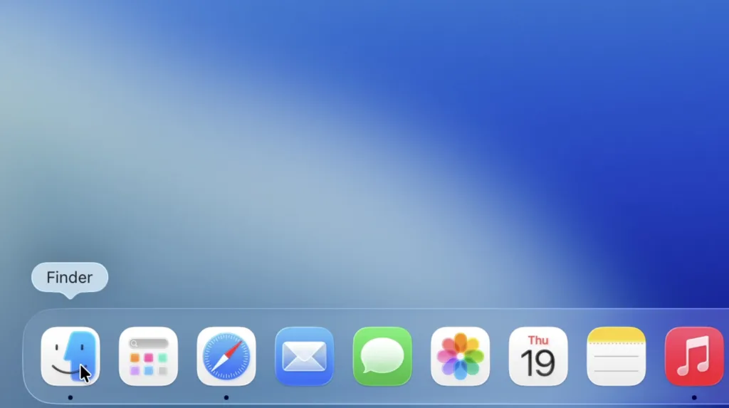 macOS vs Windows desktop navigation