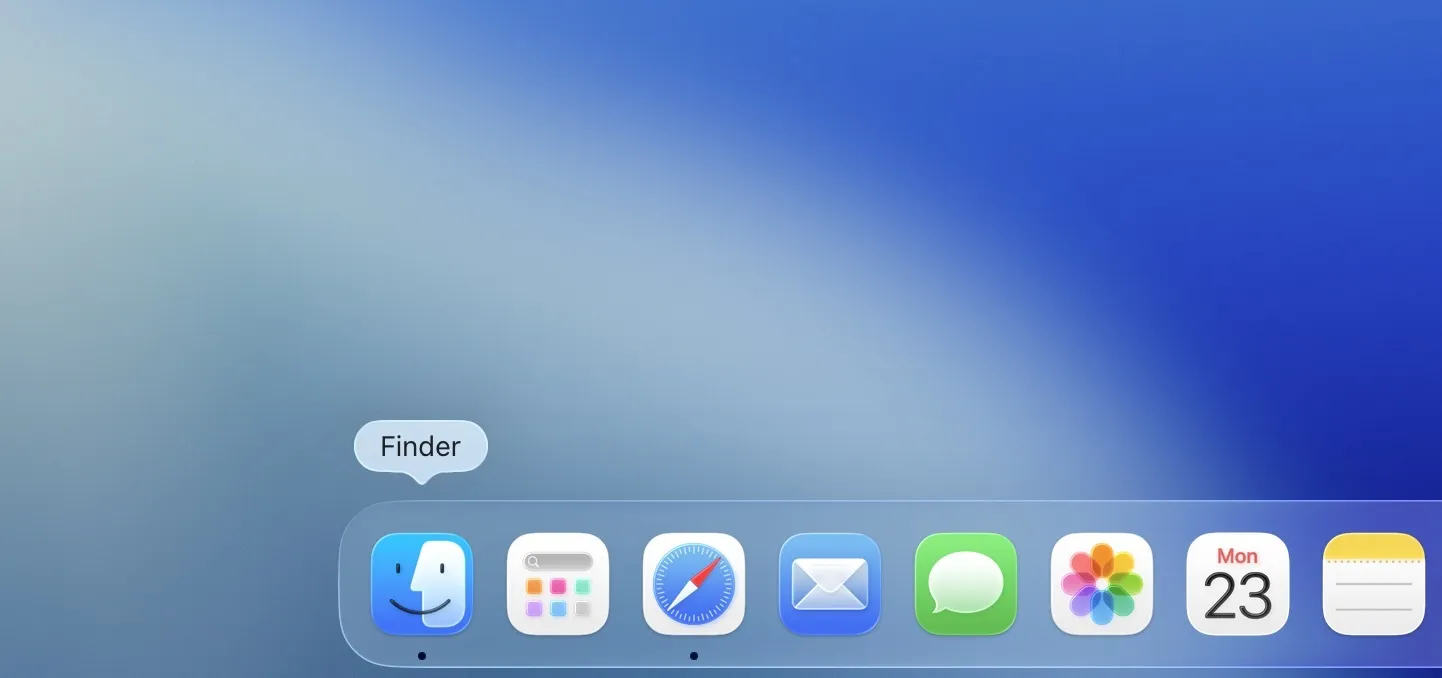 macOS interface elements and navigation guide