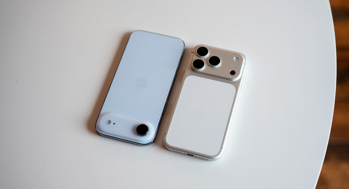 iPhone Air vs iPhone 17 Pro comparison