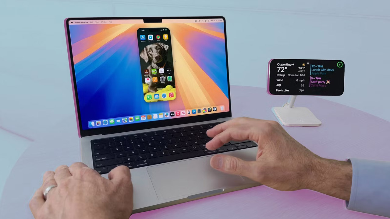 Mac and iPhone ecosystem features
