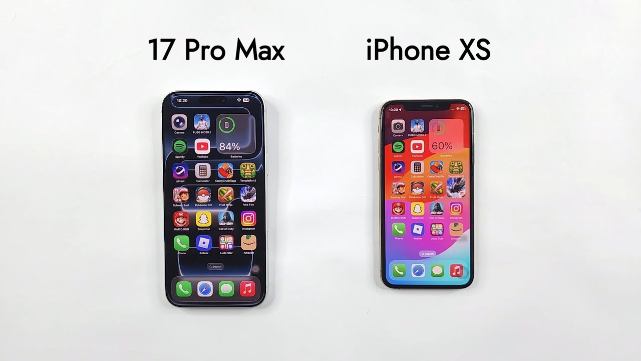iPhone video shooting and software features comparison