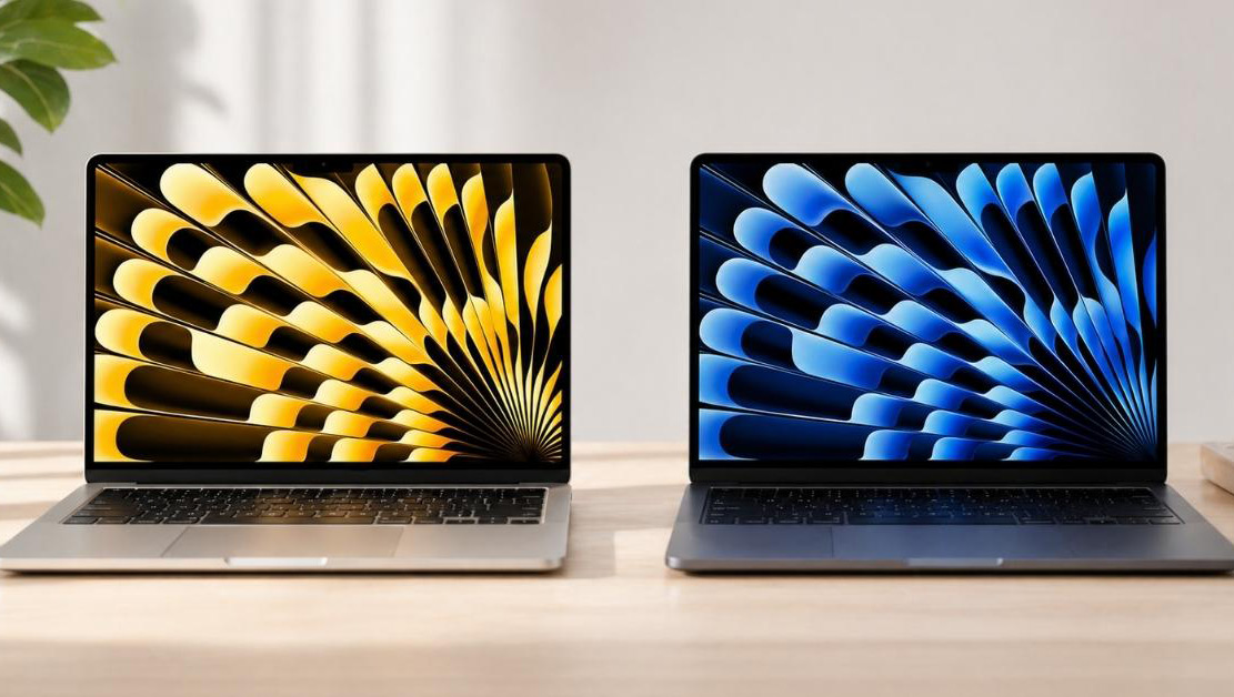 MacBook Air M1 vs M2 vs M3 vs M4 vs M5 comparison