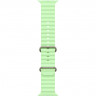Apple Watch Ultra 3 (2025) 49mm, Natural Titanium, Ocean Band, Neon Green