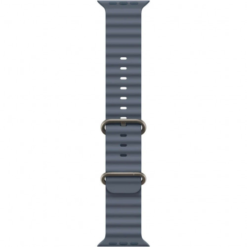 Apple Watch Ultra 3 (2025) 49mm, Natural Titanium, Ocean Band, Anchor Blue