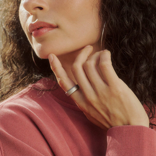 Smart Ring Oura Ring 5 (Brushed Silver)