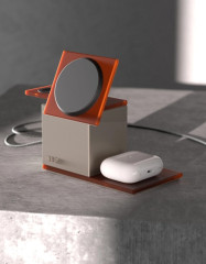 VLP NEO Wireless Charger Kit, Apple Watch, Amber Gray (5000 mAh battery)