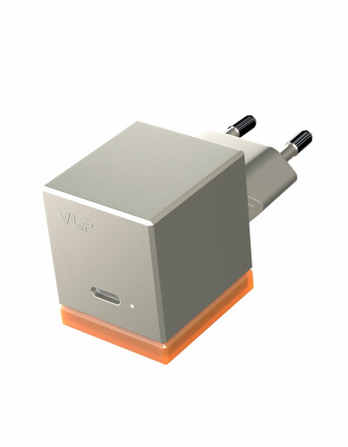 Wall charger VLP NEO 45 W USB-C, PD 3.2 AVS, QC, Amber gray