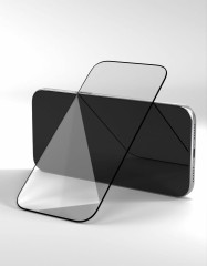 Tempered Glass 2.5D VLP Premium Shield for iPhone 17 Pro Max/16 Pro Max, with Black Border