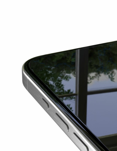 Tempered Glass 2.5D VLP Premium Shield for iPhone 17/17 Pro/16 Pro, with Black Border