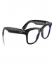 Ray-Ban Meta Wayfarer RW4008 (Glossy Black Frame, Clear Lenses)