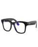 Ray-Ban Meta Wayfarer RW4008 (Glossy Black Frame, Clear Lenses)