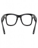 Ray-Ban Meta Wayfarer RW4008 (Glossy Black Frame, Clear Lenses)