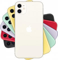 iPhone 11 128GB, SIM + eSIM (White)