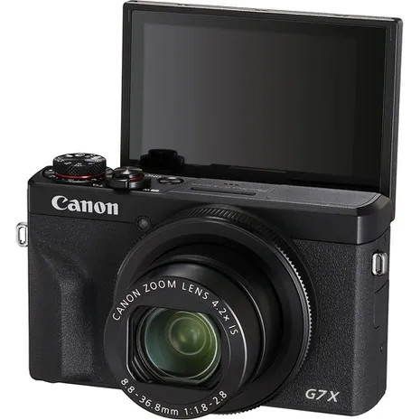 Canon PowerShot G7X Mark III, black
