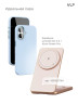 Protective Case VLP Aster Pro Case with MagSafe for iPhone 17, light blue