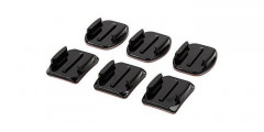 Set flat and curved adhesive platform GoPro Flat + Curved Adhesive Mounts (AACFT-001)