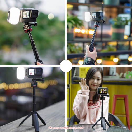 Magnetic quick-release tripod for GoPro