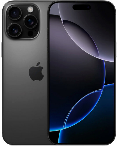 Apple iPhone 16 Pro Max 256GB, SIM + eSIM, Black Titanium