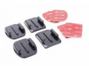 Set of mounts 2 flat and 2 curved