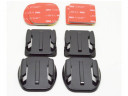 Set of mounts 2 flat and 2 curved