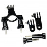 GoPro Mount with Rotating Sections for a Tube
