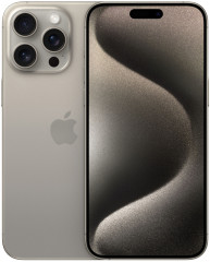 Apple iPhone 15 Pro Max 256GB, SIM + eSIM, Natural Titanium