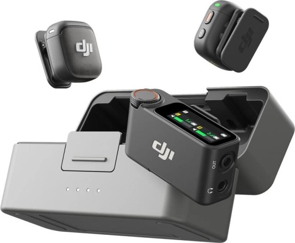 Wireless Microphone Kit DJI Mic 3 (2 TX + 1 RX + Charging Case)