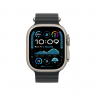 Apple Watch Ultra 2 GPS + Cellular 49mm, Natural Titanium, Ocean Band, Black