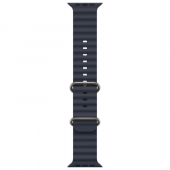 Apple Watch Ultra 2 GPS + Cellular 49mm, Natural Titanium, Ocean Band, Dark Blue