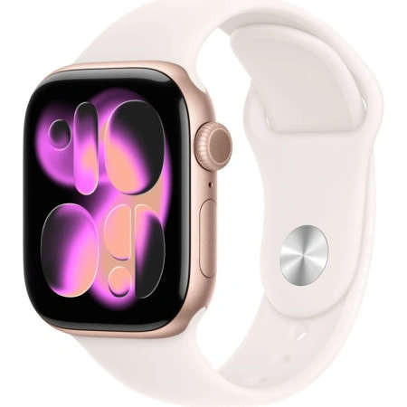 Apple Watch Series 11 46mm, Aluminum, Pink