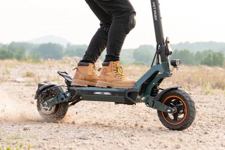 Electric Scooter HITWAY H18 (Silver)