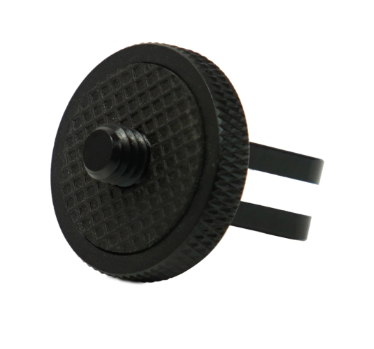 Mini metal adapter with 1/4" tripod thread for GoPro action cameras