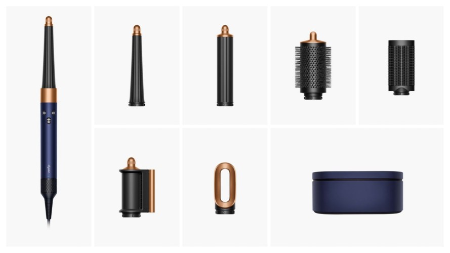Dyson Airwrap HS08 i.d. Long Straight+Wavy (Prussian Blue/Rich Copper), EU Plug