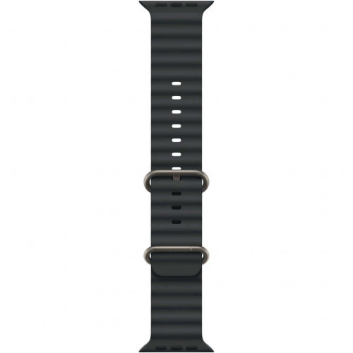 Apple Watch Ultra 3 (2025) 49mm, Natural Titanium, Ocean Band, Black