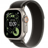 Apple Watch Ultra 3 (2025) 49mm, Natural Titanium, Trail Loop, Black/Charcoal