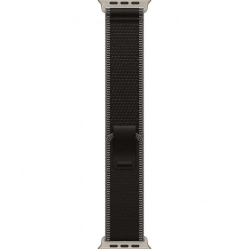 Apple Watch Ultra 3 (2025) 49mm, Natural Titanium, Trail Loop, Black/Charcoal