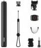 Telescopic monopod-tripod GoPro Extension Pole + Waterproof Shutter Remote