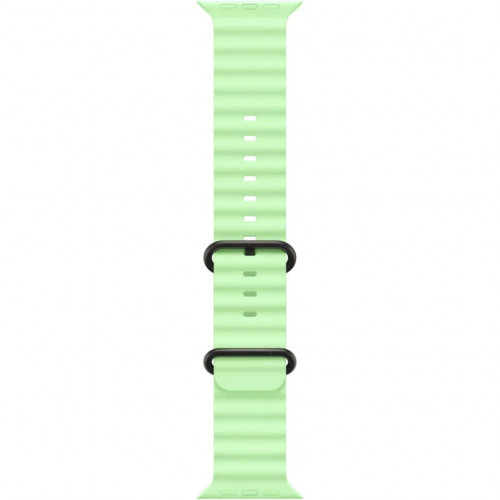 Apple Watch Ultra 3 (2025) 49mm, Black Titanium, Ocean Band, Neon Green