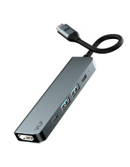 Adapter VLP Infinity USB-C Hub 5 in 1, graphite