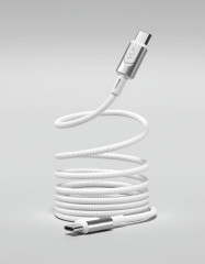 Data Cable VLP Force Line Magnet USB-C, 1.5m, 100W USB 2.0, white