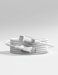 Data Cable VLP Force Line Magnet USB-C, 1.5m, 100W USB 2.0, white