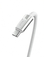 Data Cable VLP Force Line Magnet USB-C, 1.5m, 100W USB 2.0, white