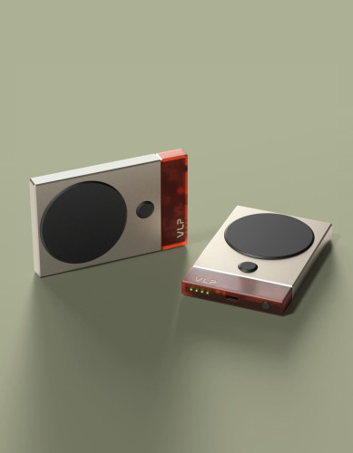 Power Bank VLP NEO MagSafe, Qi2, 5000 mAh, 3A, USB-C, Amber gray