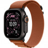 Apple Watch Ultra 3 (2025) 49mm, Black Titanium, Alpine Loop, Terra Cotta