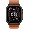 Apple Watch Ultra 3 (2025) 49mm, Black Titanium, Alpine Loop, Terra Cotta