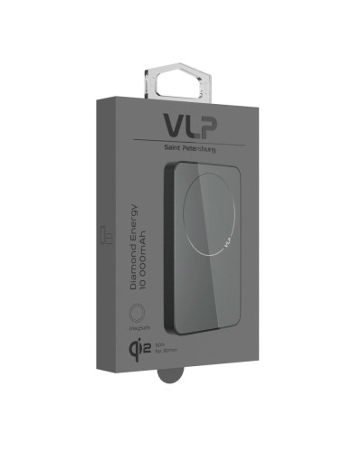 VLP Diamond Energy MagSafe, Qi2, 10000 mAh, USB-C (Black Titanium)